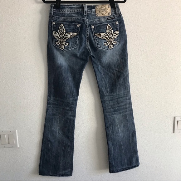 Miss Me Bootcut Jeans sz 28 - Picture 3 of 14
